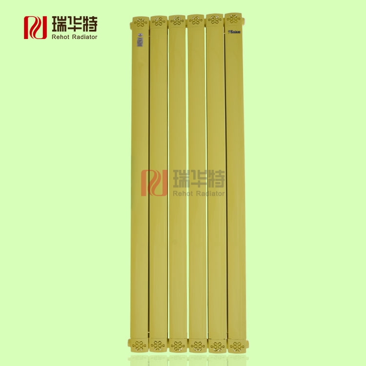 銅鋁復(fù)合暖氣片 花紋單罩散熱器