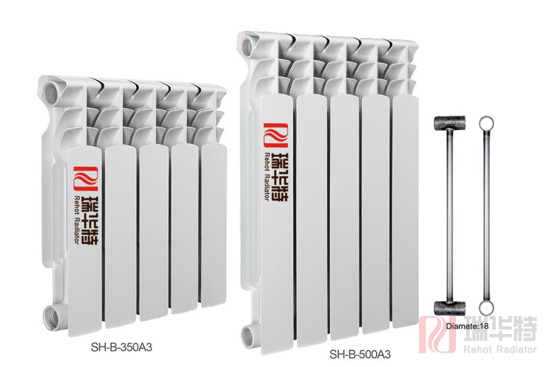 壓鑄鋁暖氣片品牌、壓鑄鋁雙金屬散熱器CJL-707-50型號(hào)